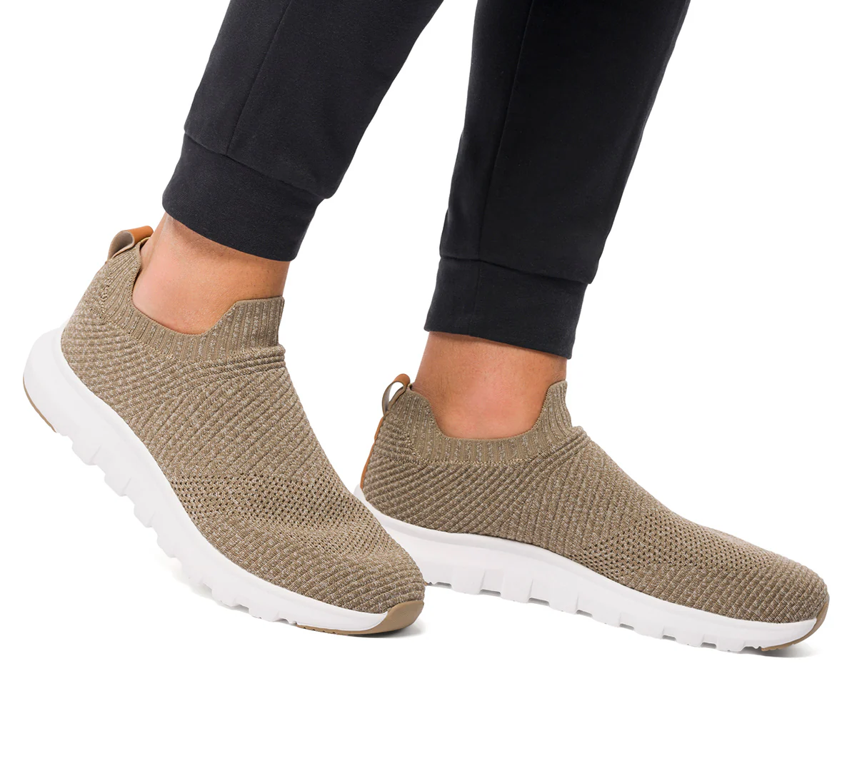 Sneakers slip-on taupe da uomo Riflessi Urbani - Image 8