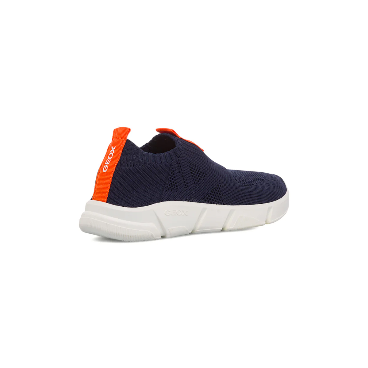 Sneakers slip-on traspiranti blu da ragazzo in tessuto mesh Geox Aril - Image 3