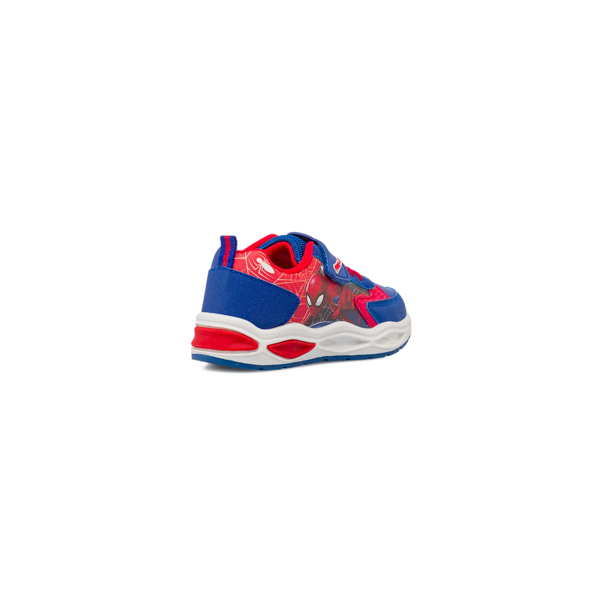 Sneakers Spiderman blu da Bambino con luci e strappo - Image 3