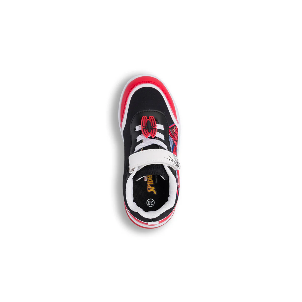 Sneakers Spiderman da bambino nere e rosse con luci - Image 5