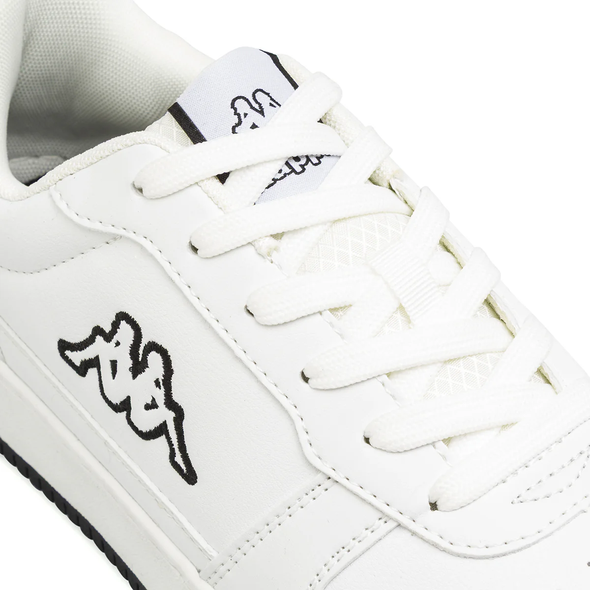 Sneakers Sport casual da uomo bianche Kappa con dettagli blu - Image 5