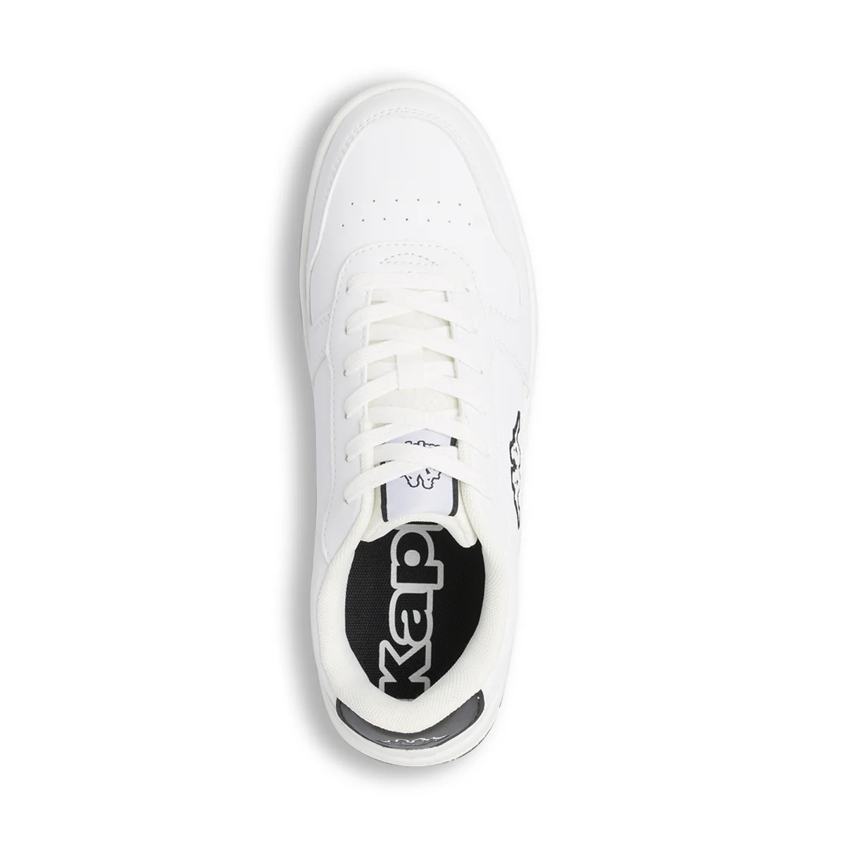 Sneakers Sport casual da uomo bianche Kappa con dettagli blu - Image 6