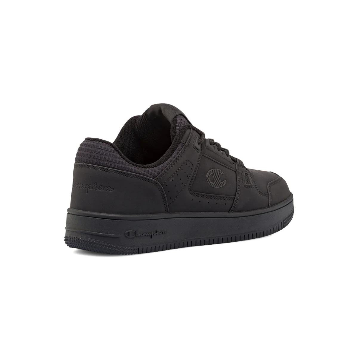 Sneakers Sport Champion nere da uomo low-top e logo - Image 3