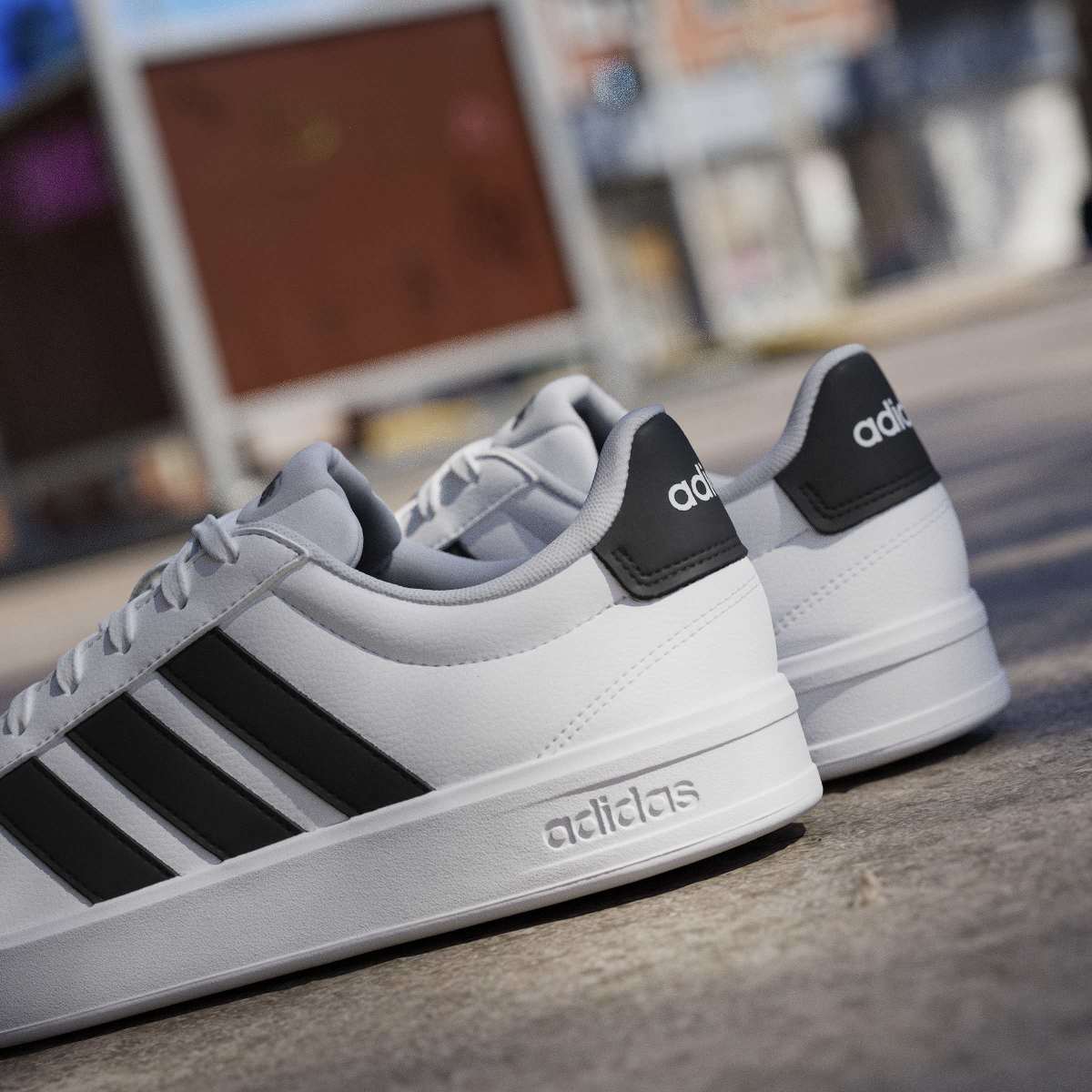 Sneakers Sport da bambino bianche adidas GRAND COURT 3.0 - Image 4