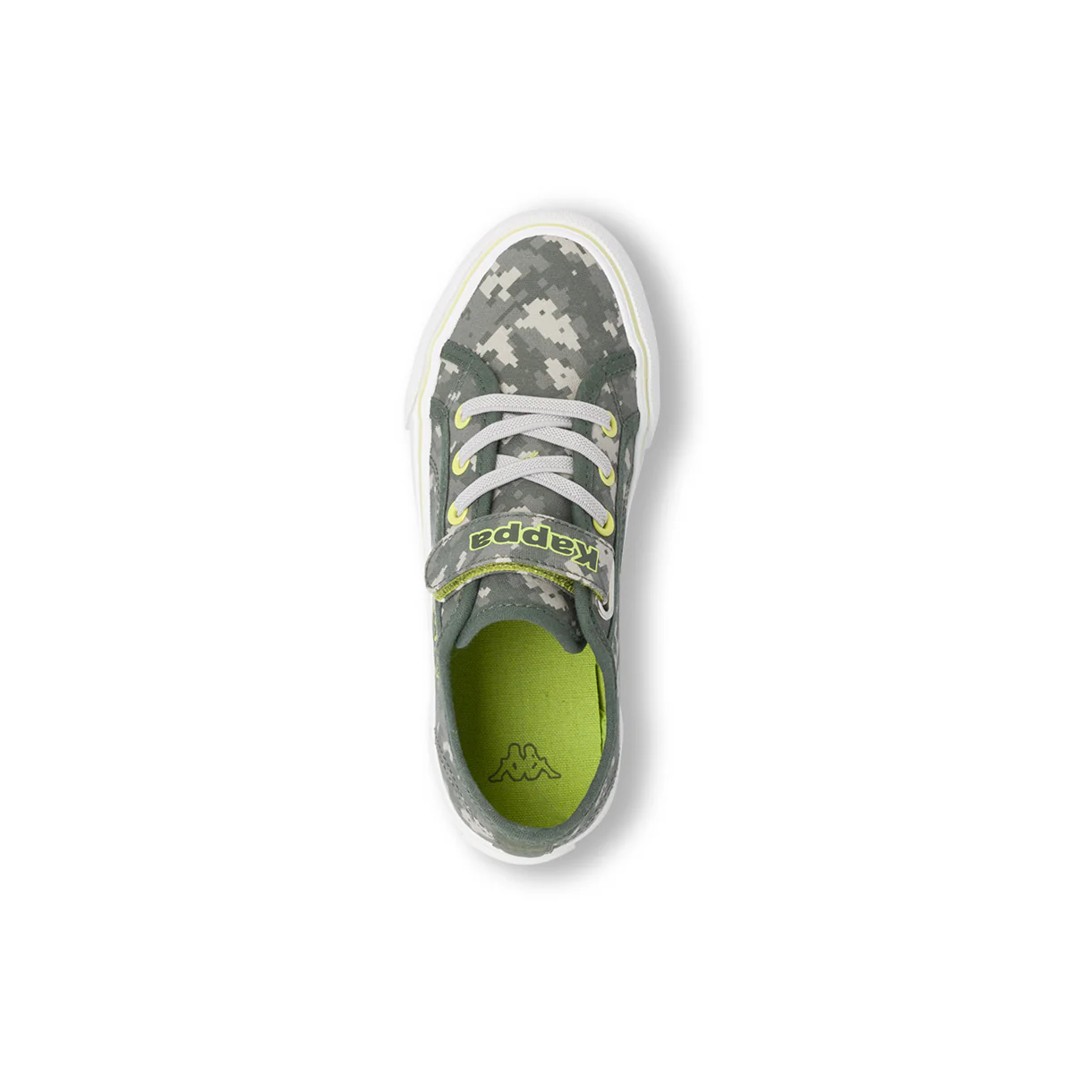 Sneakers Sport da bambino Kappa verdi mimetici con strappo - Image 6