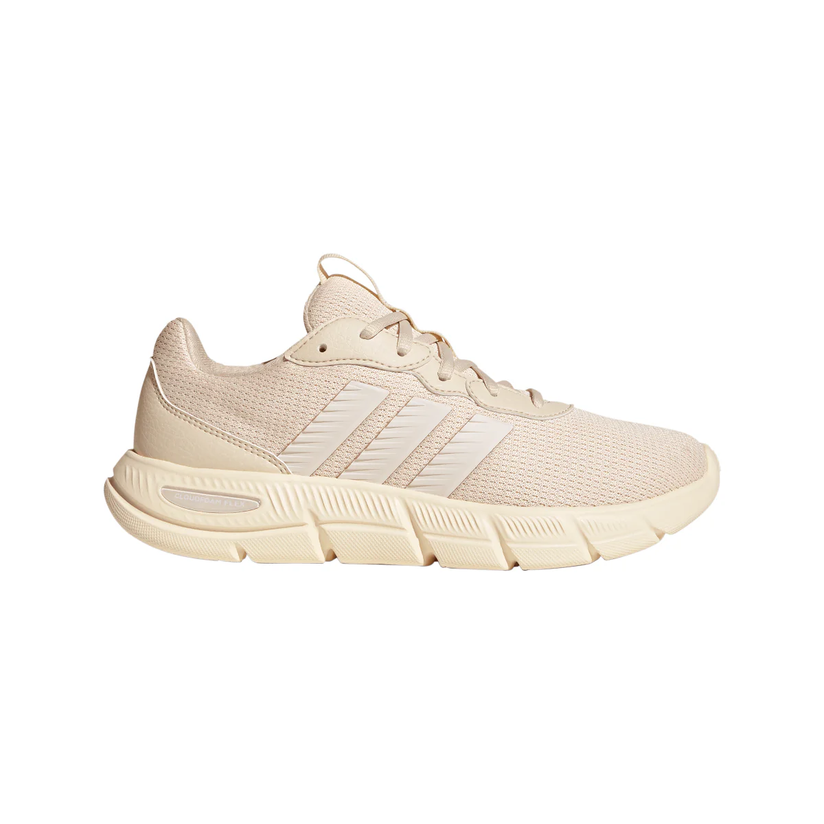 Sneakers Sportive Beige Donna in tessuto mesh adidas CLOUDFOAM FLEX