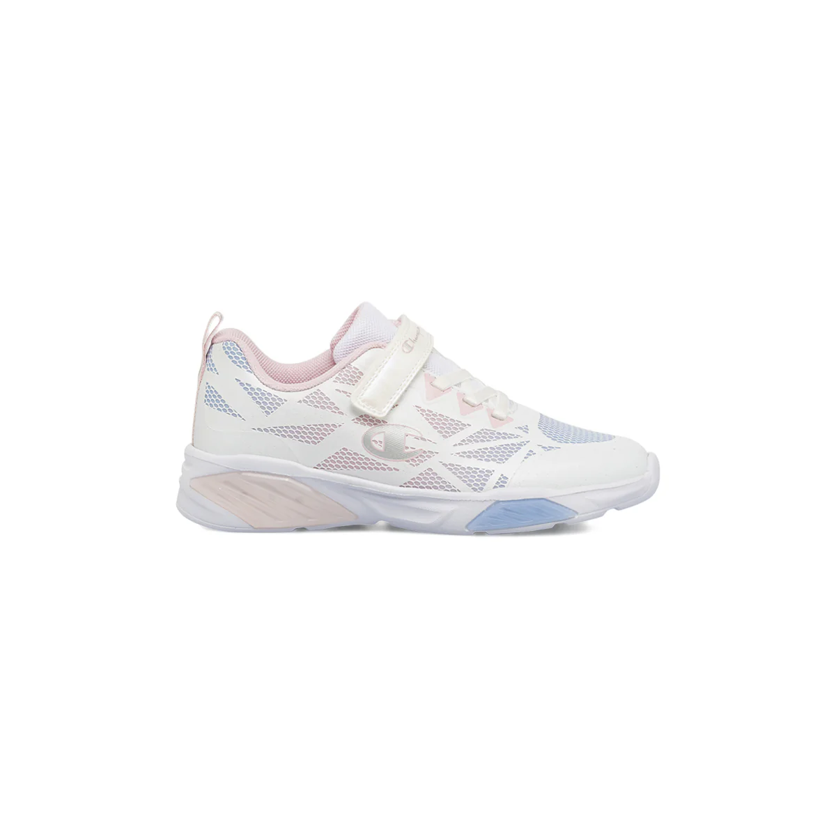 Sneakers sportive bianche e rosa da Bambina con Luci Champion WAVE - Image 2