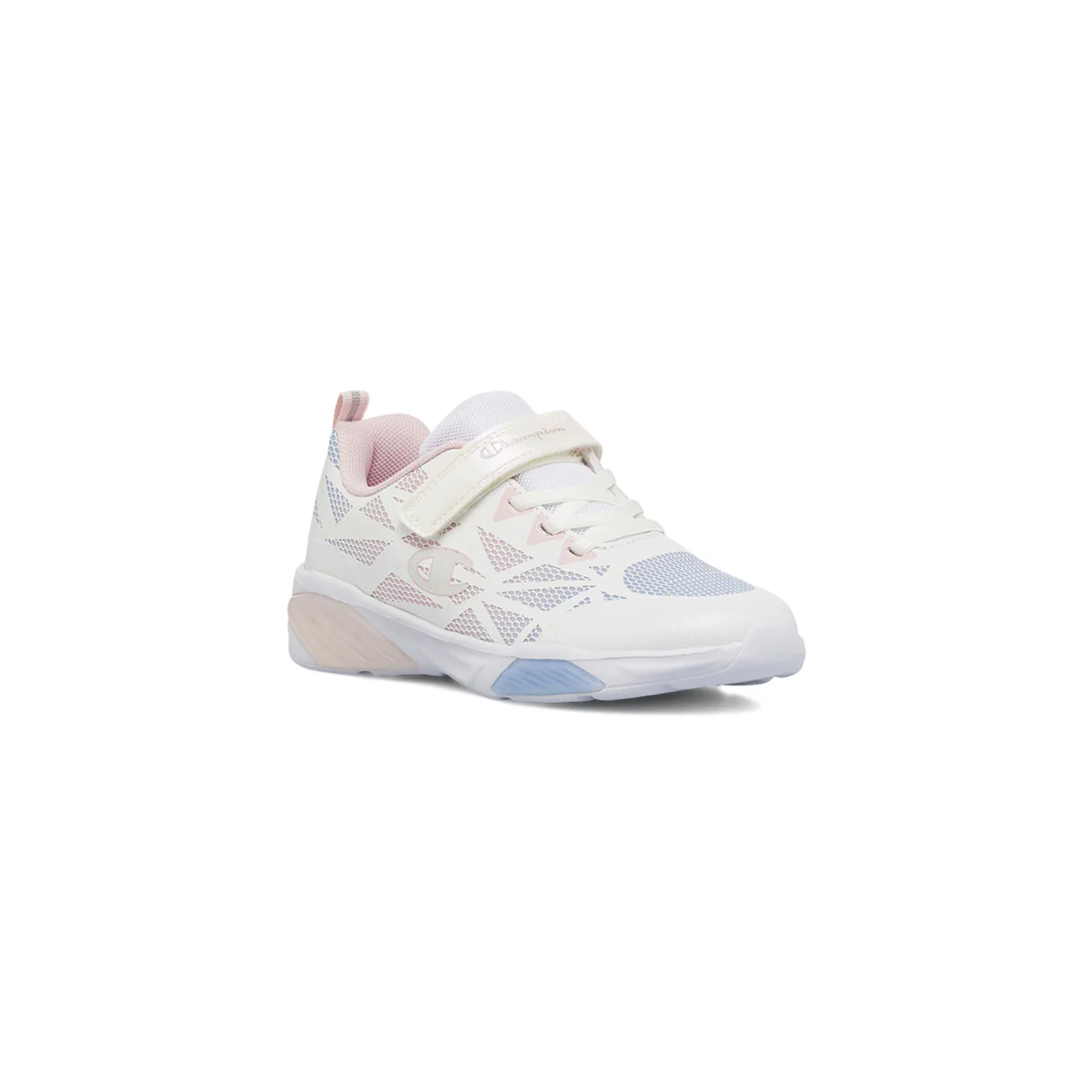 Sneakers sportive bianche e rosa da Bambina con Luci Champion WAVE - Image 3