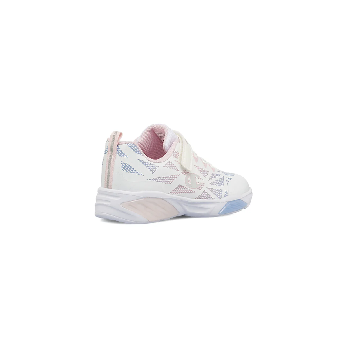 Sneakers sportive bianche e rosa da Bambina con Luci Champion WAVE - Image 4