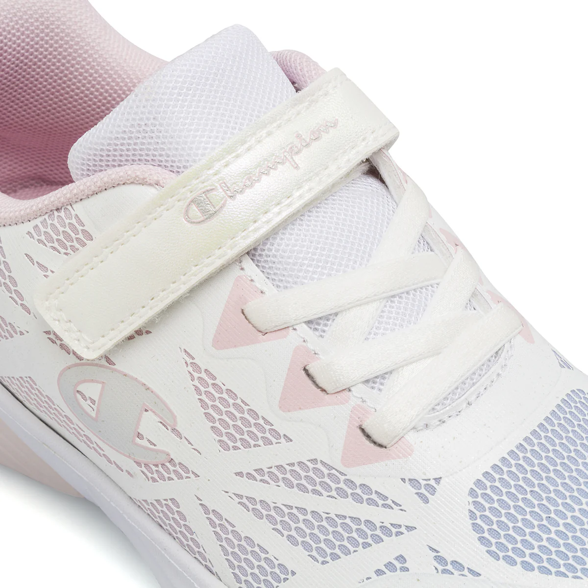 Sneakers sportive bianche e rosa da Bambina con Luci Champion WAVE - Image 6