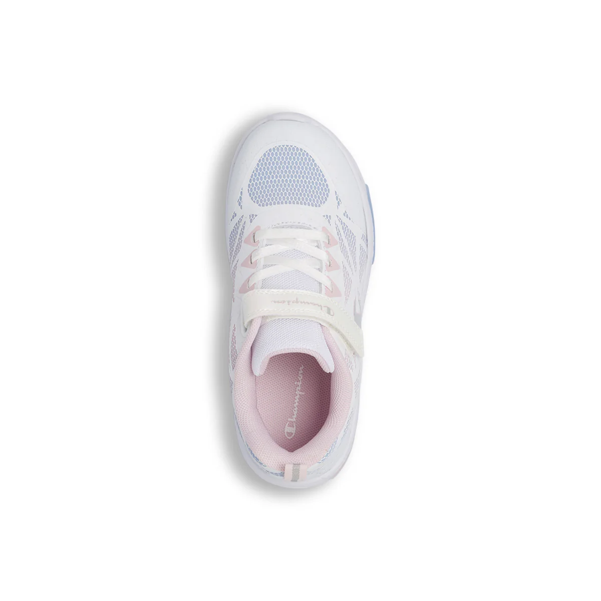 Sneakers sportive bianche e rosa da Bambina con Luci Champion WAVE - Image 7