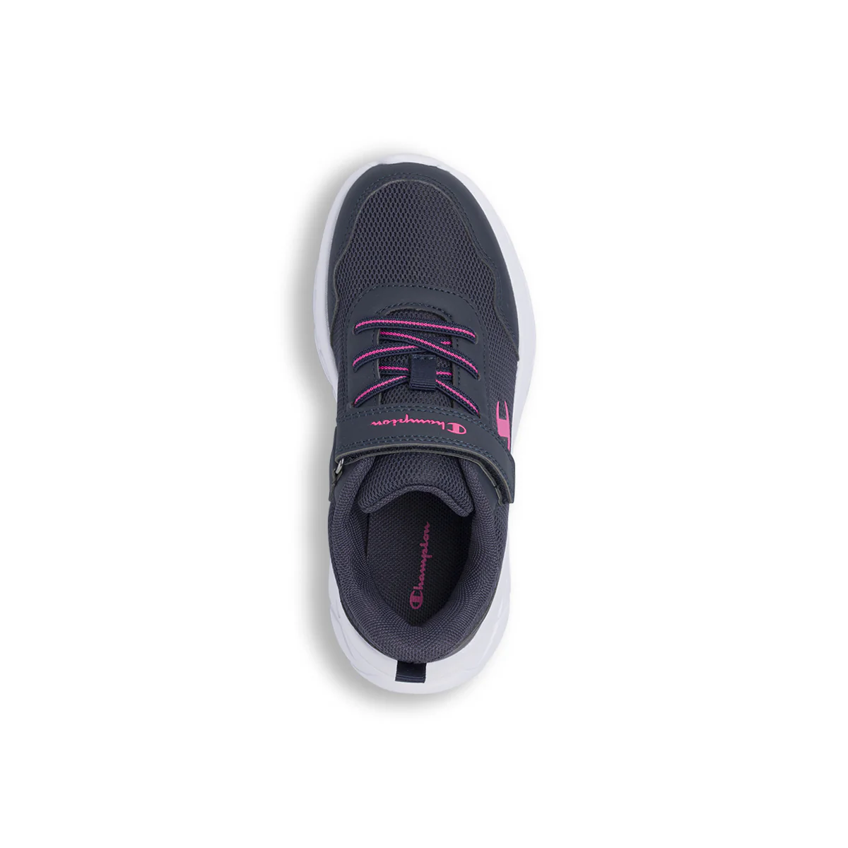 Sneakers sportive blu da Bambina con strappo e lacci elastici Champion - Image 6