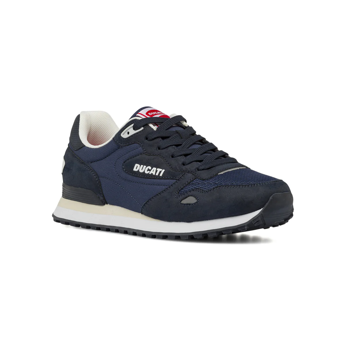 Sneakers sportive Blu Uomo con inserti effetto scamosciato Ducati - Image 2