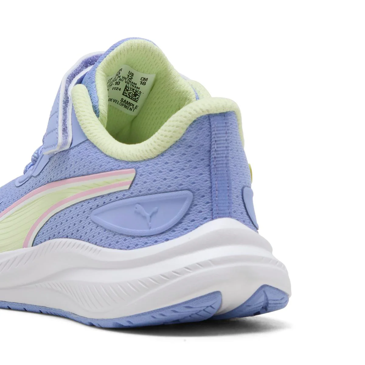 Sneakers sportive da Bambina Lilla con chiusura strappo Puma Skyrocket - Image 3