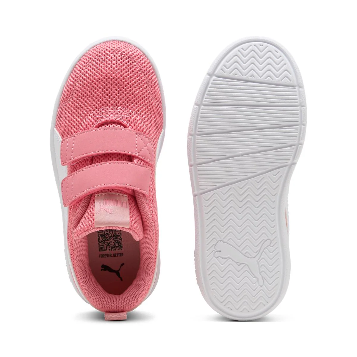 Sneakers sportive da Bambina Rosa con doppia chiusura a strappo Puma - Image 6