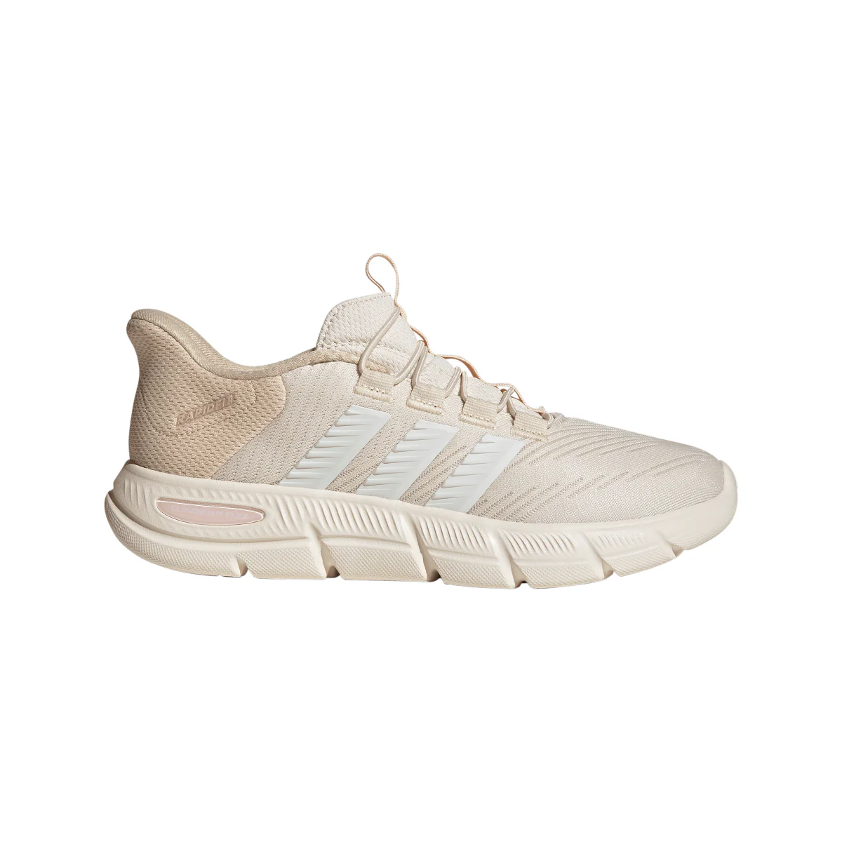 Sneakers Sportive da donna beige con dettagli argento adidas CLOUDFOAM FLEX