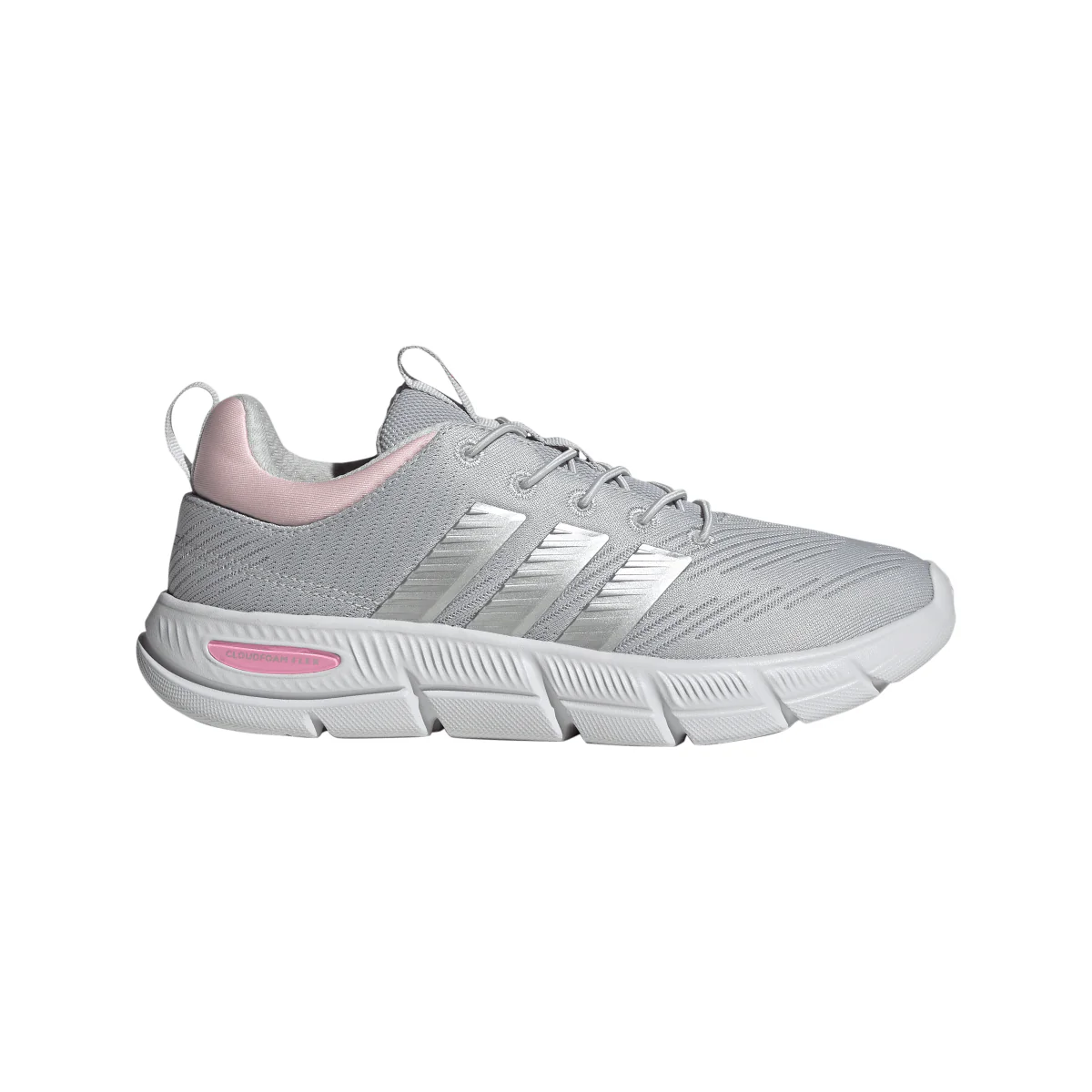 Sneakers Sportive da donna grigie con dettagli argento adidas CLOUDFOAM FLEX