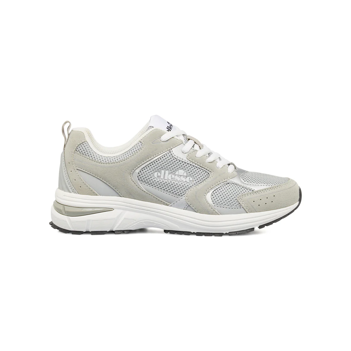Sneakers sportive da Donna grigie e argento retro Ellesse
