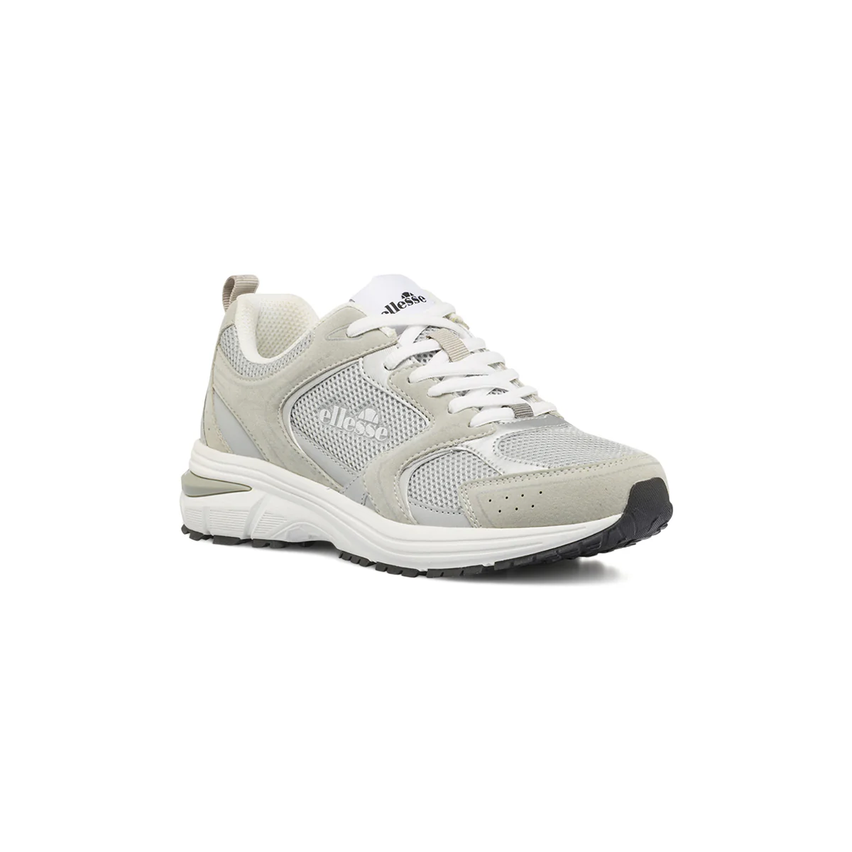 Sneakers sportive da Donna grigie e argento retro Ellesse - Image 2