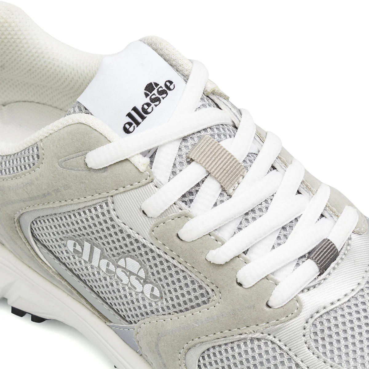 Sneakers sportive da Donna grigie e argento retro Ellesse - Image 5