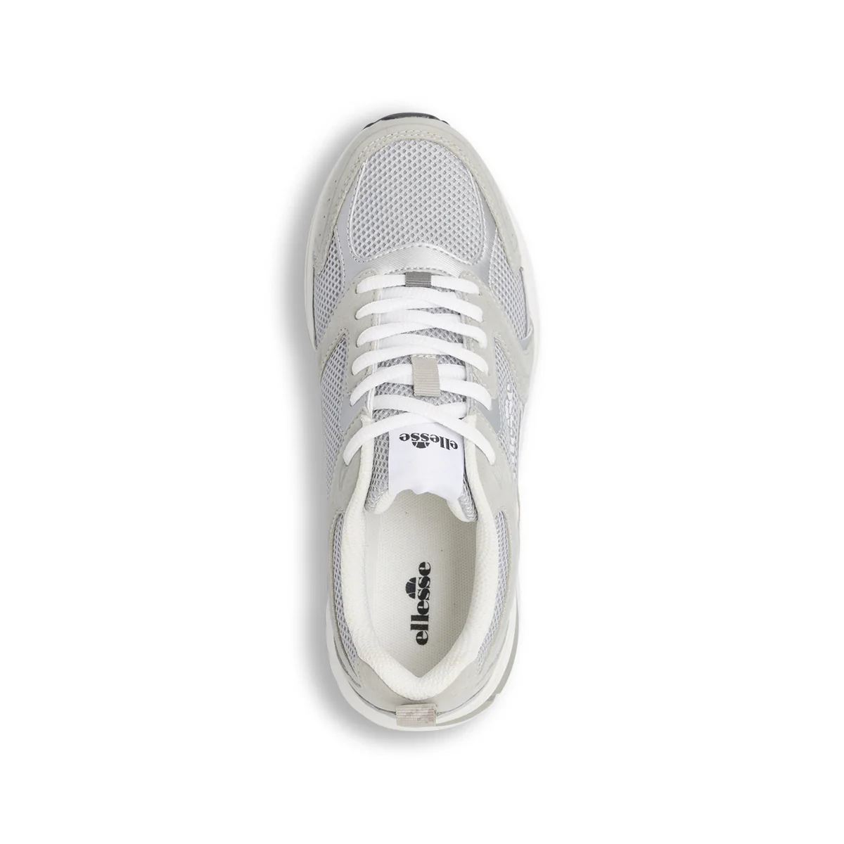 Sneakers sportive da Donna grigie e argento retro Ellesse - Image 6