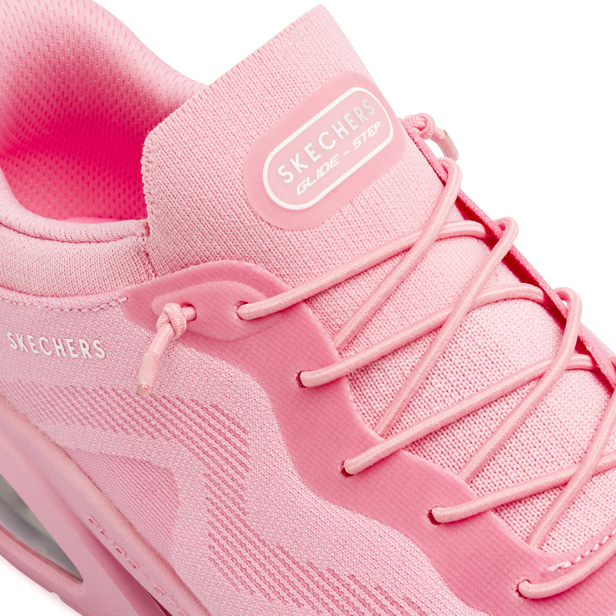 Sneakers sportive da Donna rosa in tessuto mesh Slip-ins Skechers Uno - Image 5