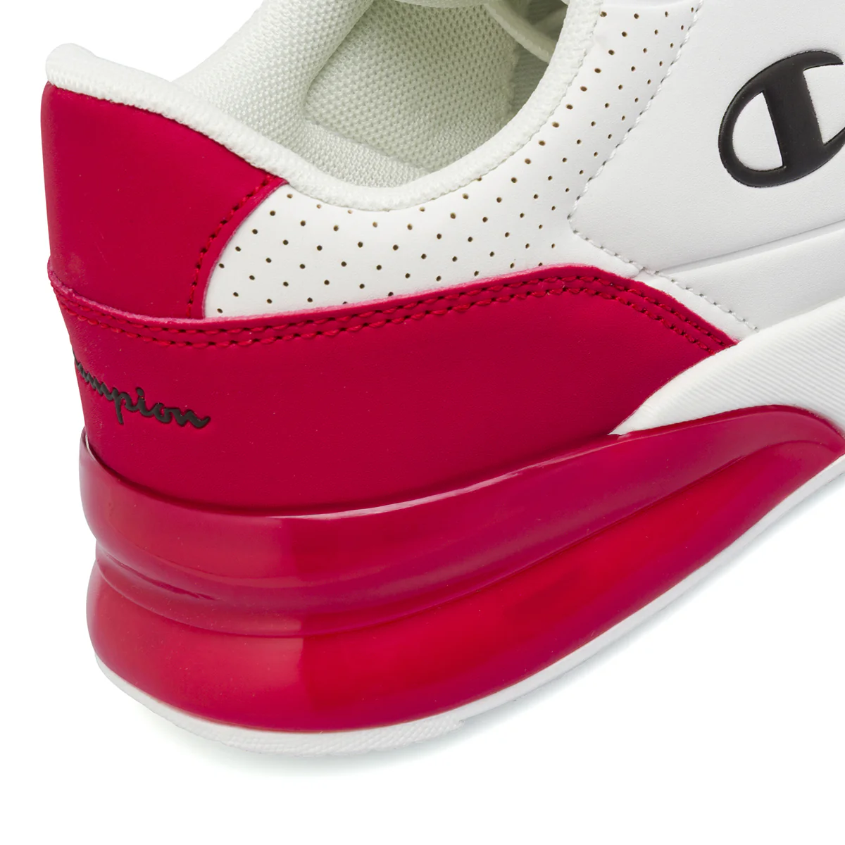 Sneakers sportive da Ragazzo bianche e rosse con logo Champion - Image 5