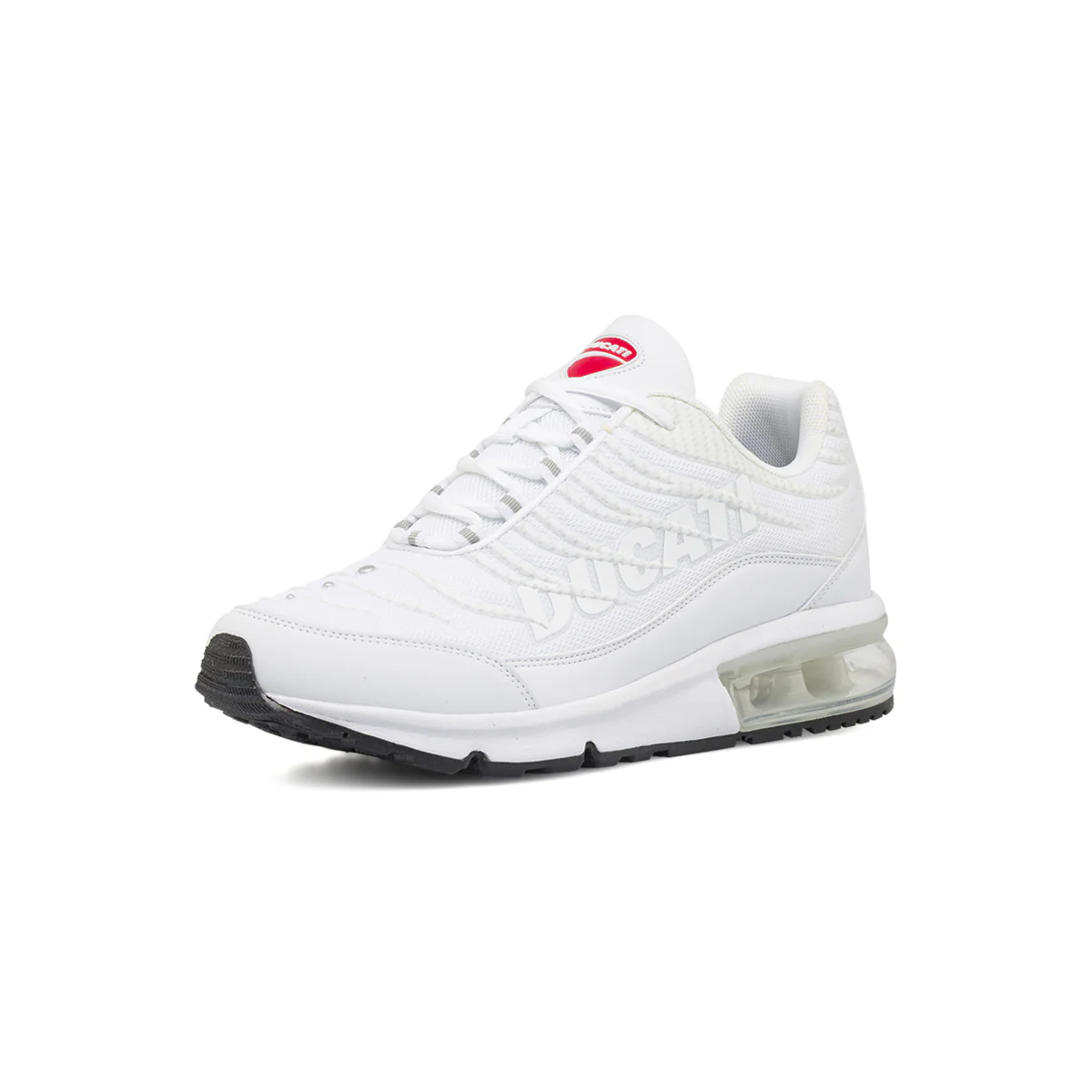 Sneakers sportive da uomo bianche con ammortizzazione Ducati - Image 2