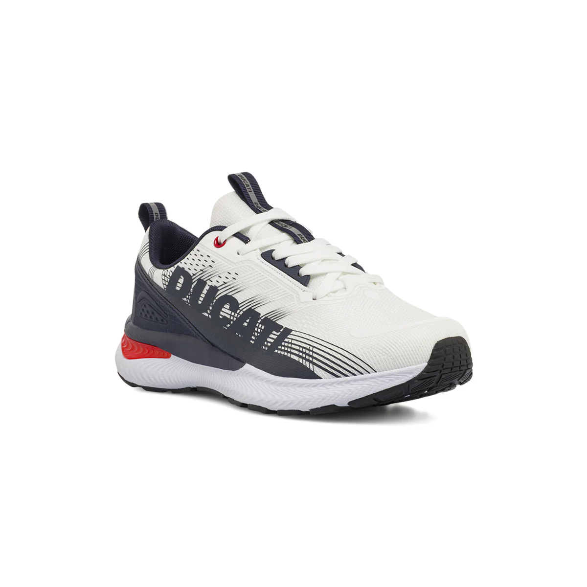 Sneakers sportive da Uomo Bianche con maxi logo laterale Ducati - Image 2