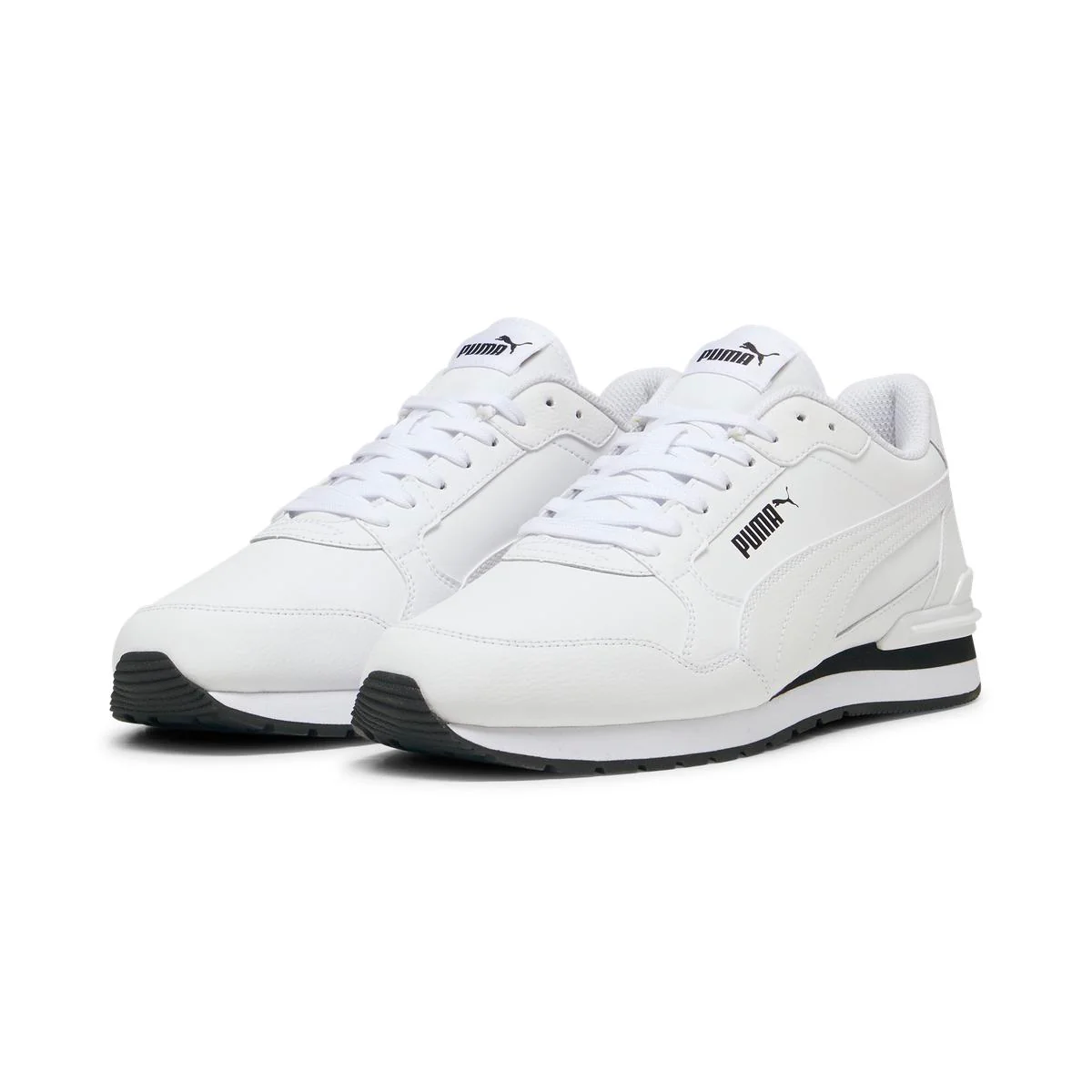 Sneakers sportive da Uomo bianche con soletta Softfoam Puma Runner v4 - Image 2
