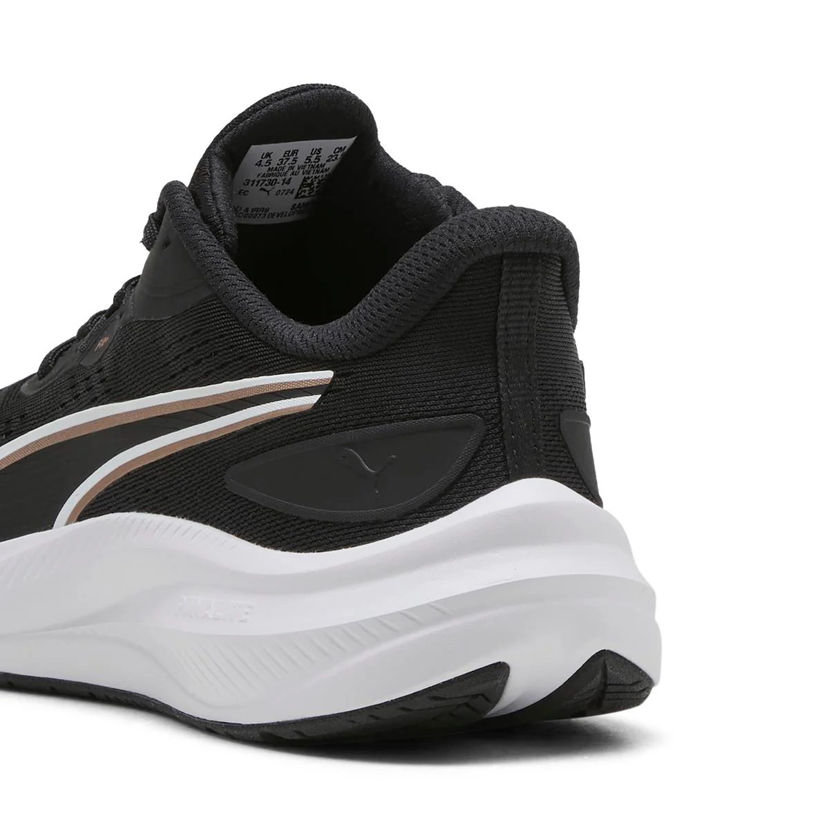 Sneakers sportive nere da Donna in mesh Puma Skyrocket - Image 2