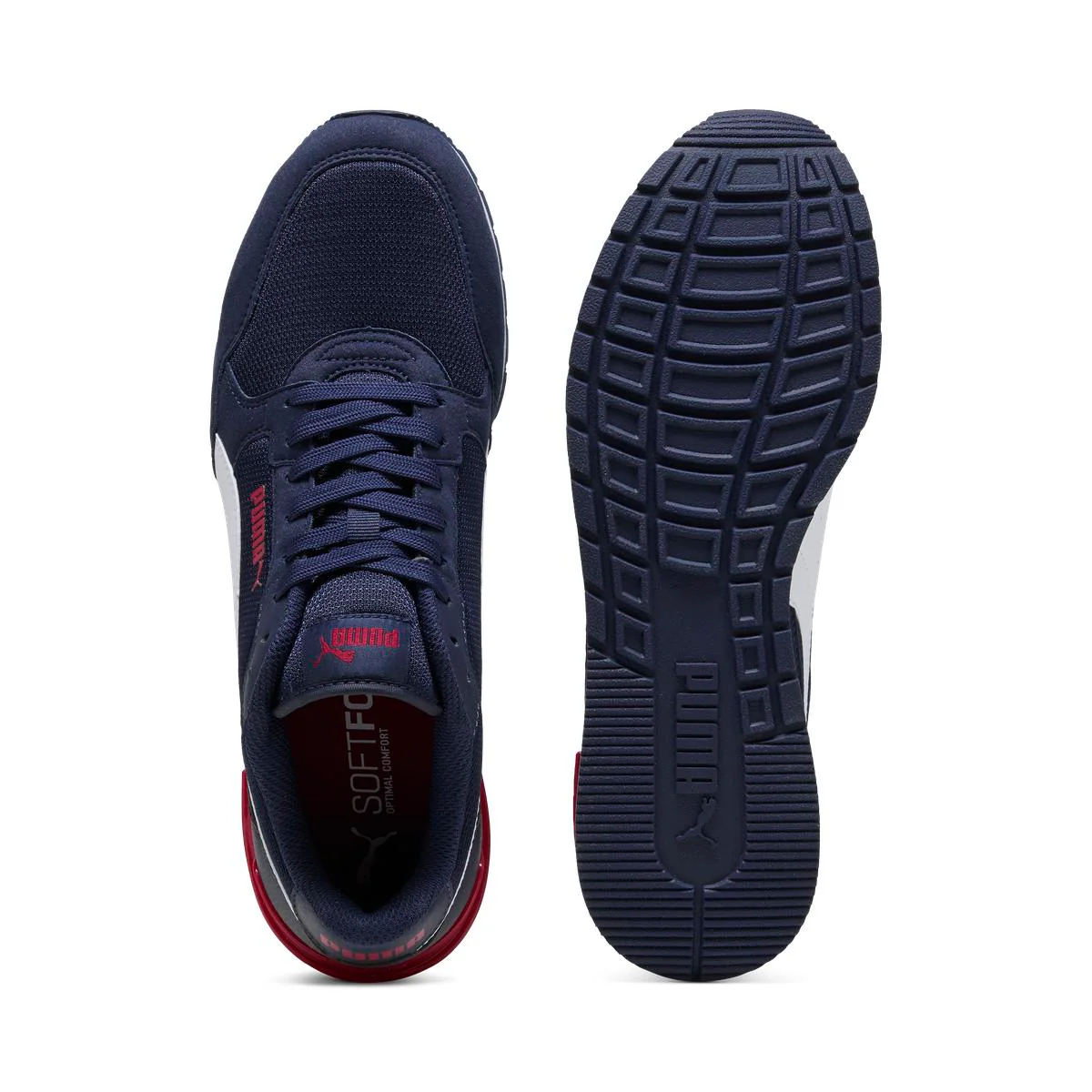 Sneakers sportive Retro da Uomo blu Puma Runner v4 - Image 4