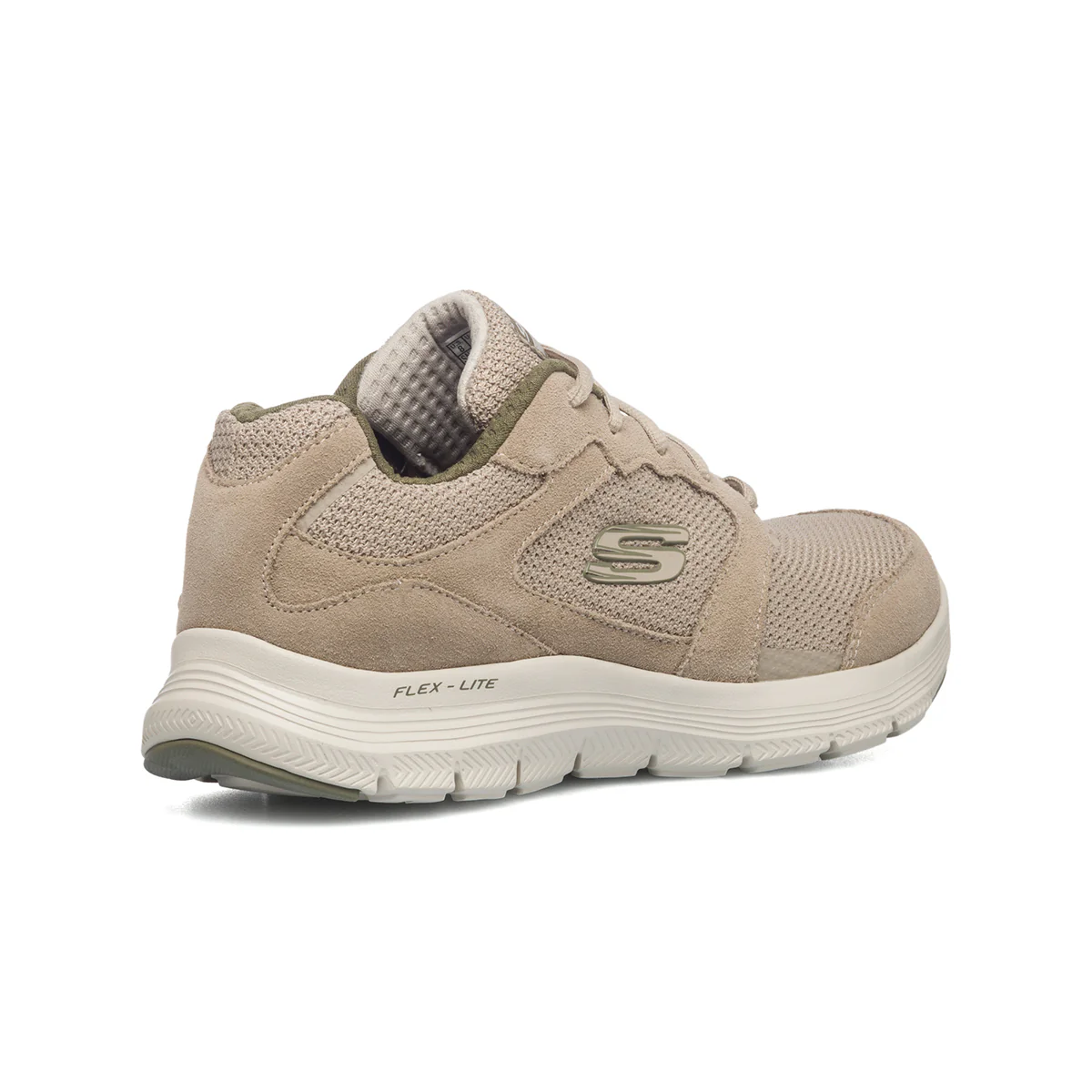 Sneakers taupe con sottopiede Memory Foam Skechers Advantage 4.0 - Image 3