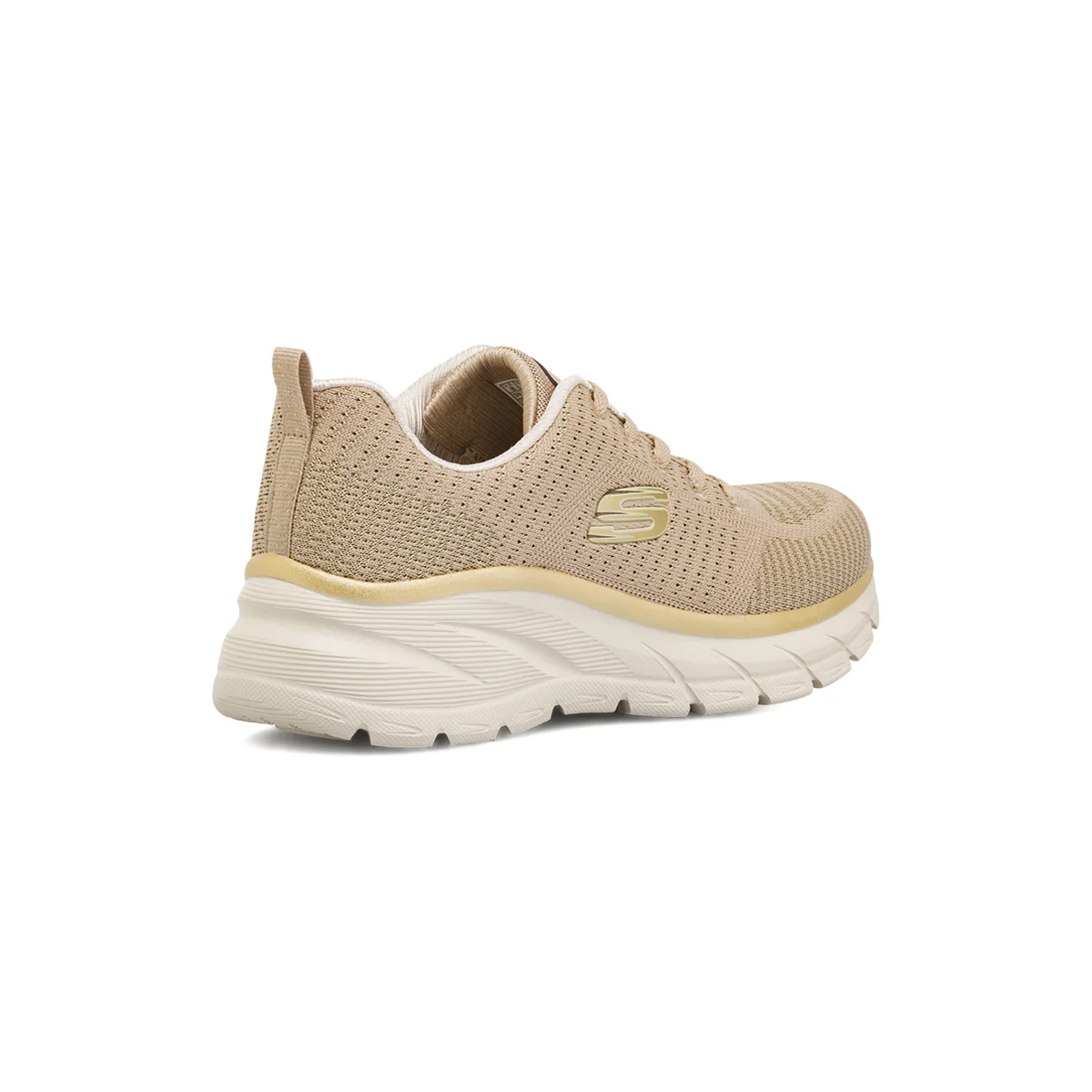 Sneakers taupe da Donna in tessuto mesh Skechers Fashion Fit 2.0 - Image 3
