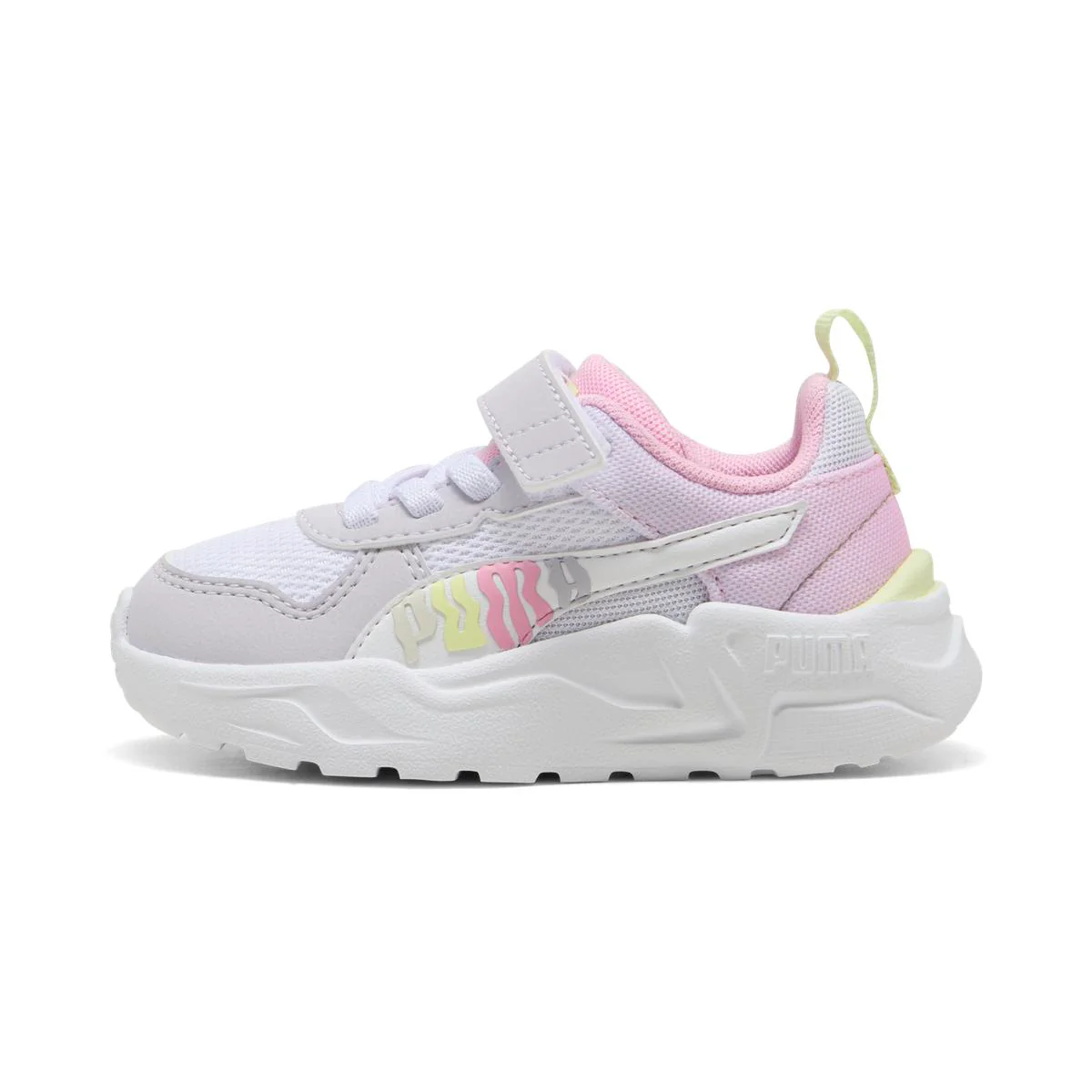 Sneakers traspiranti Bambina Lilla con strappo Puma LT Come On AC+ - Image 2