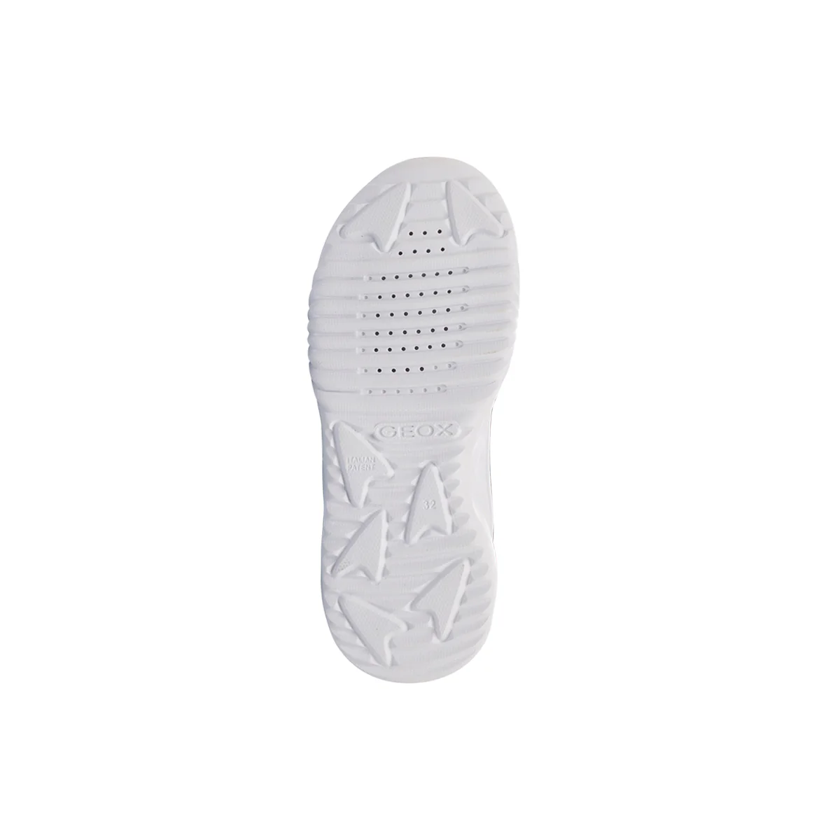 Sneakers traspiranti blu da bambino con luci nella suola Geox Assister - Image 4