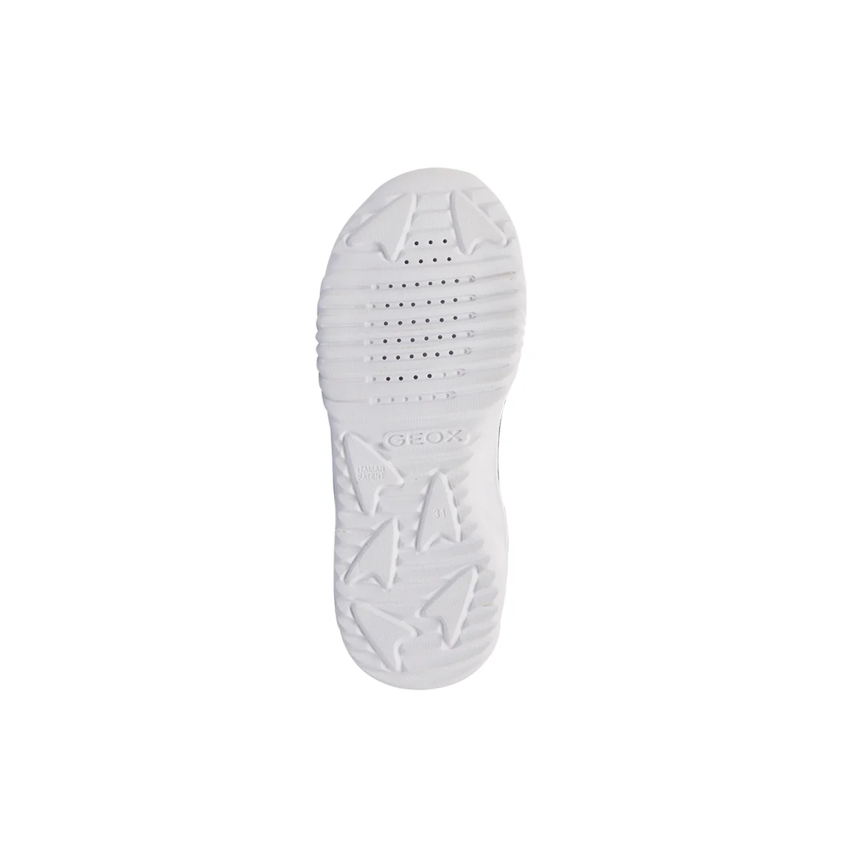 Sneakers traspiranti blu da bambino con luci nella suola Geox Assister - Image 4