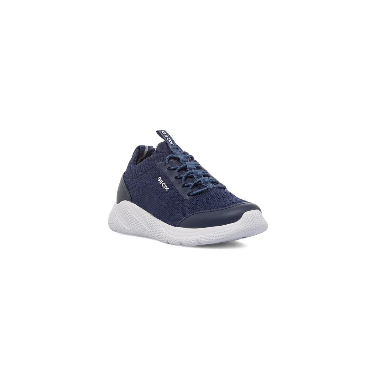 Sneakers traspiranti blu da bambino in tessuto mesh Geox Sprintye - Image 2