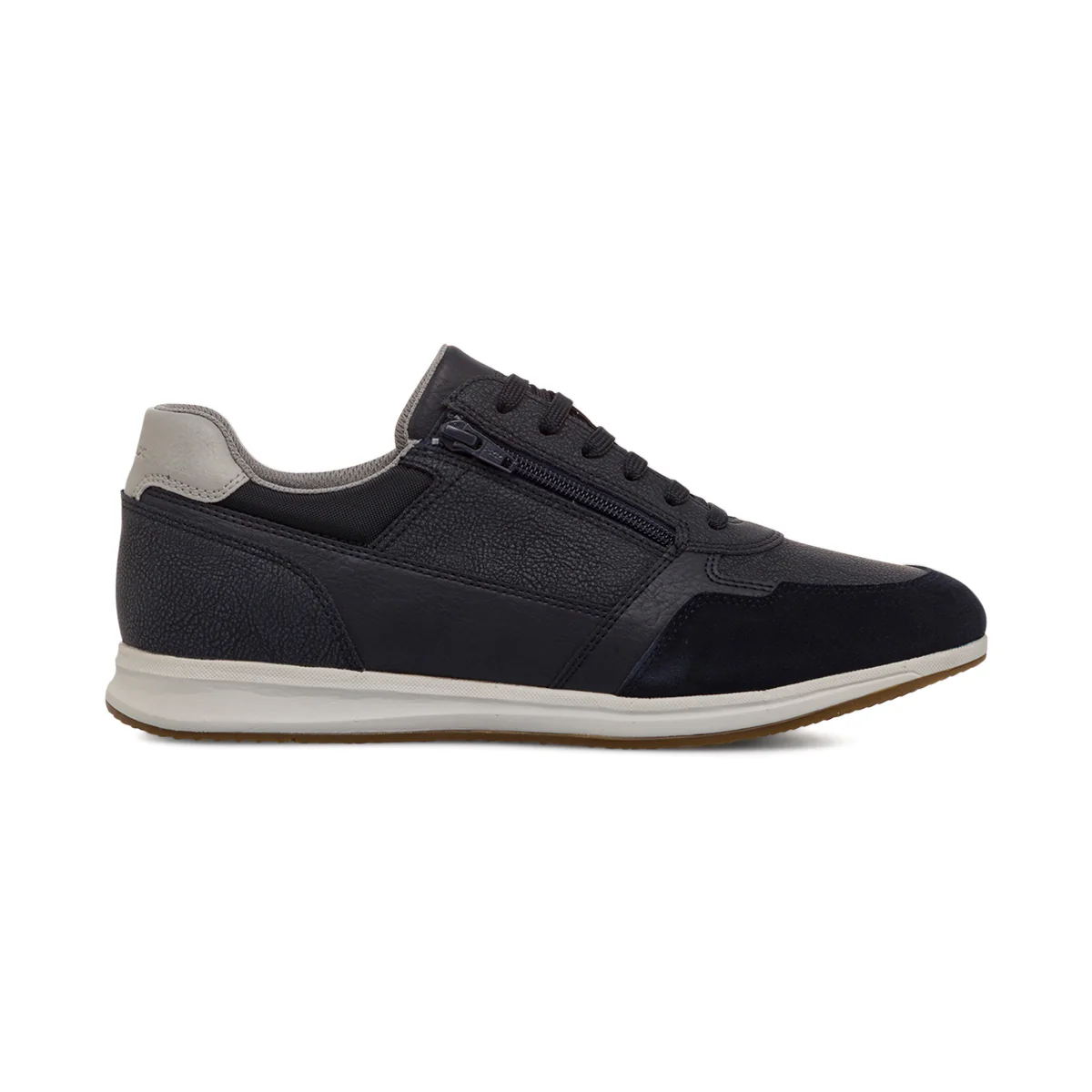 Sneakers traspiranti blu navy da uomo in nabuk Geox Avery