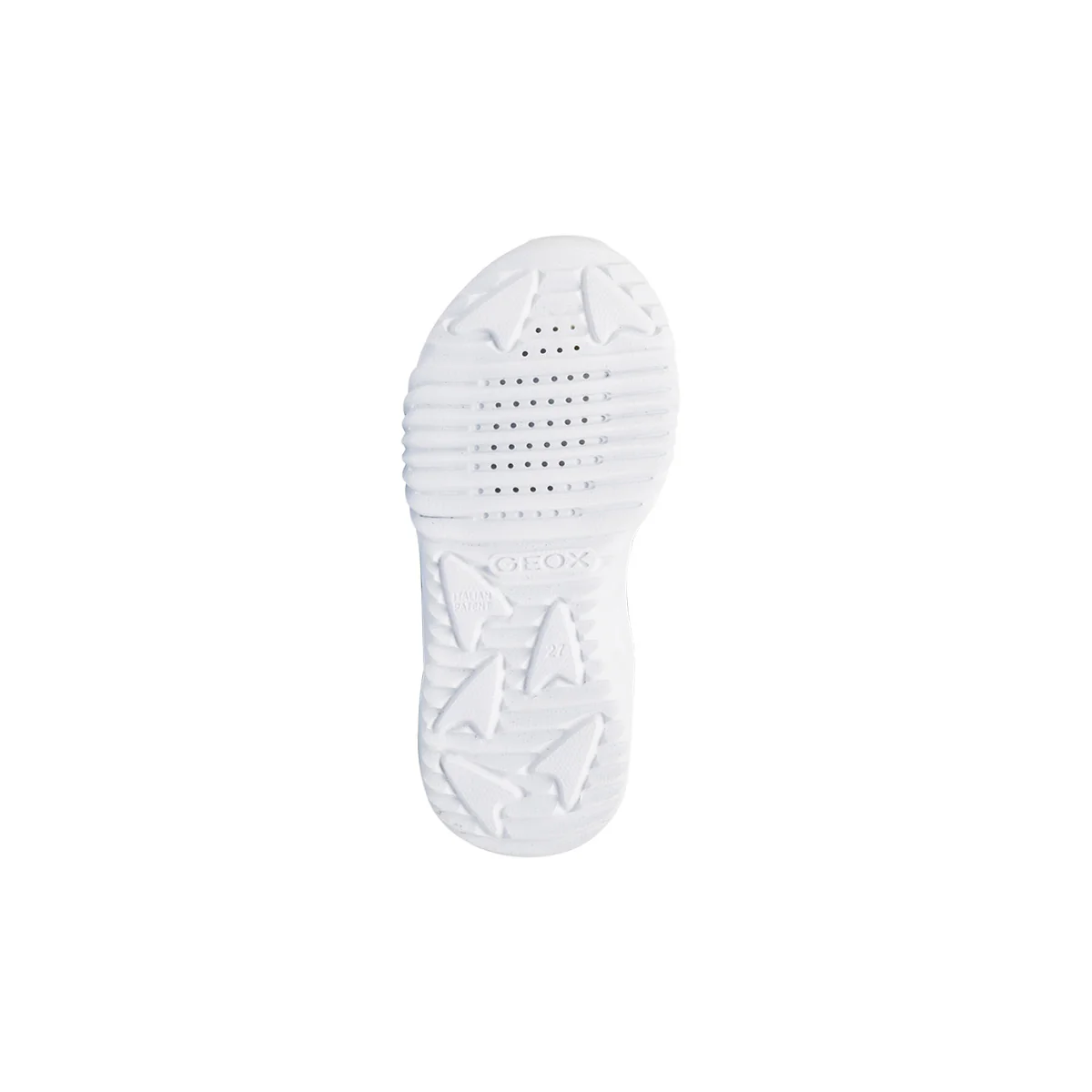 Sneakers traspiranti da bambina  nere e lilla con glitter e con luci Geox - Image 6