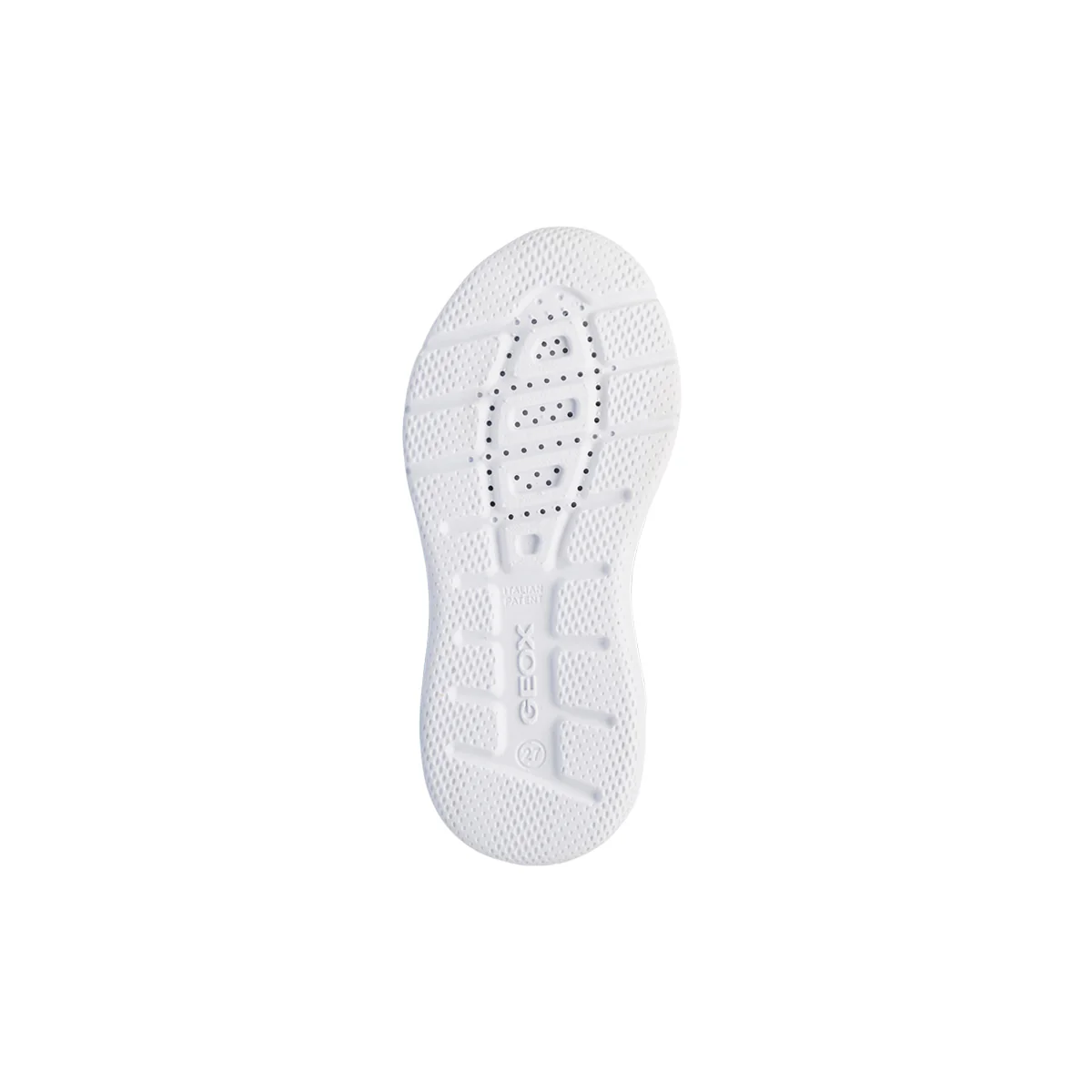 Sneakers traspiranti da bambino blu con dettagli gialli Geox - Image 4