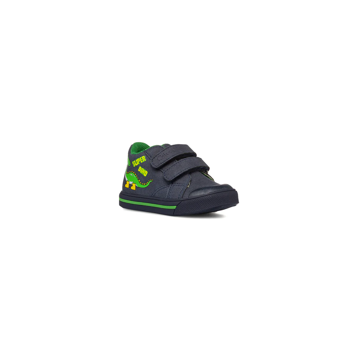 Sneakers traspiranti da bambino primi passi  blu scuro Chicco con dinosauro - Image 2