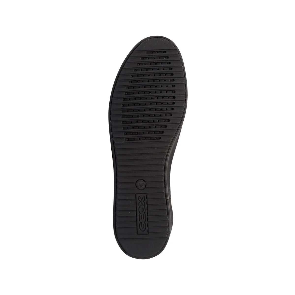 Sneakers traspiranti da donna nere in pelle Geox - Image 4