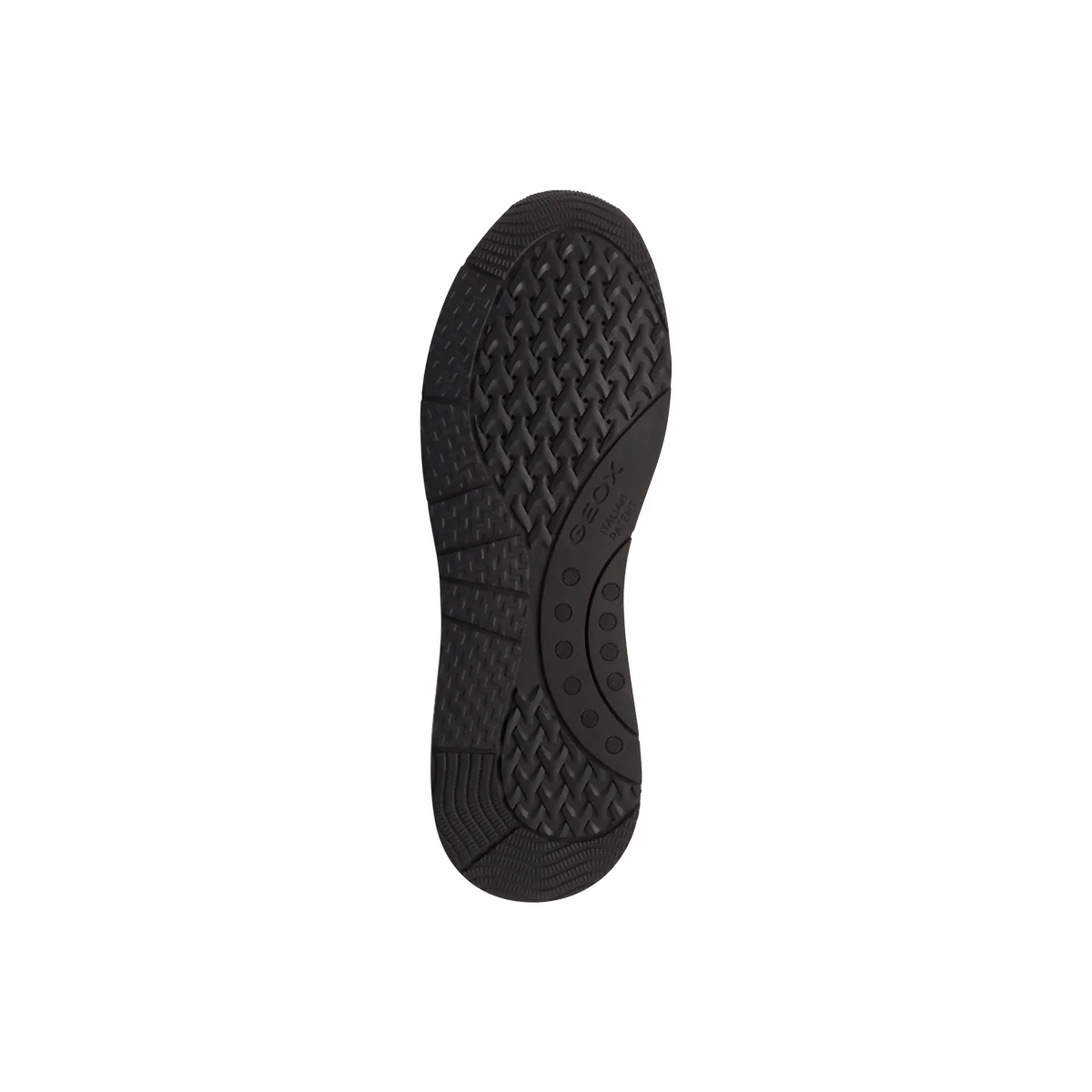 Sneakers traspiranti da donna taupe in pelle Geox - Image 6
