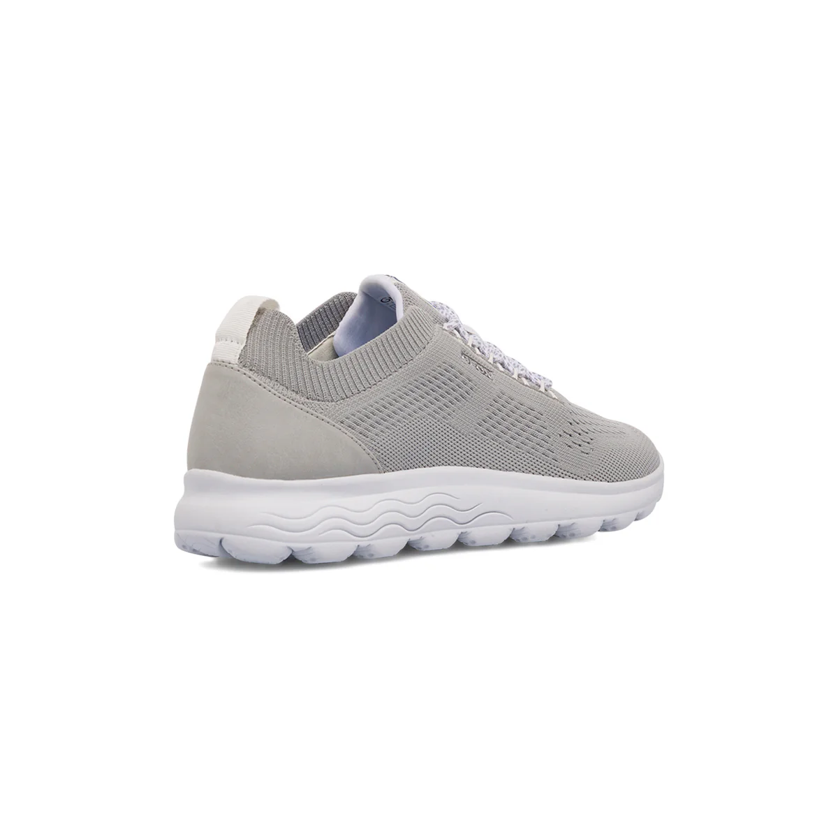 Sneakers traspiranti grigie in tessuto mesh Geox Spherica - Image 3