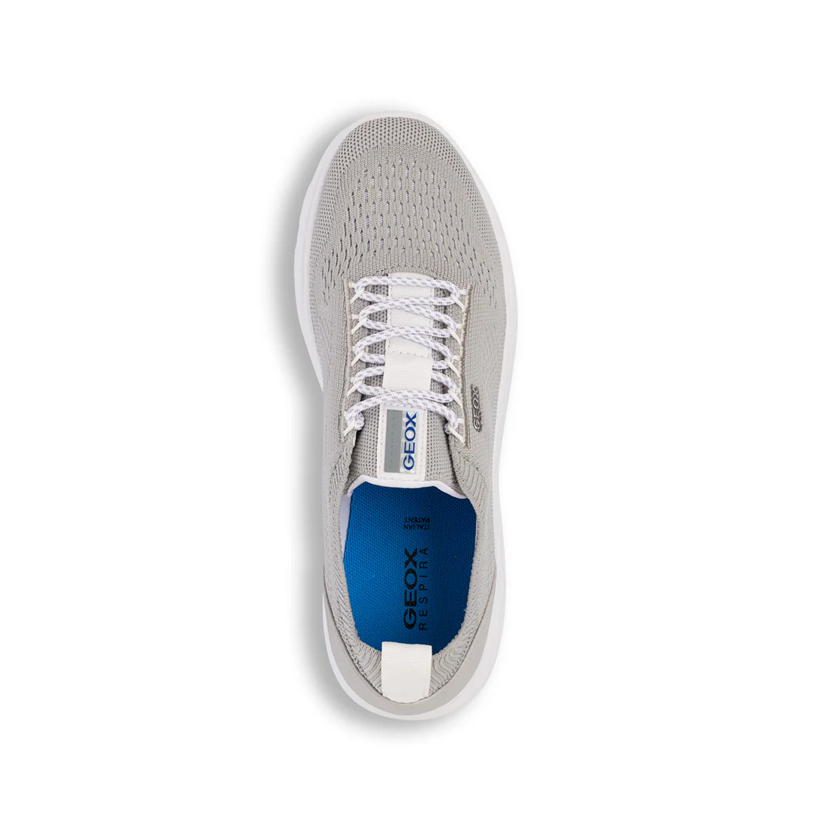 Sneakers traspiranti grigie in tessuto mesh Geox Spherica - Image 5
