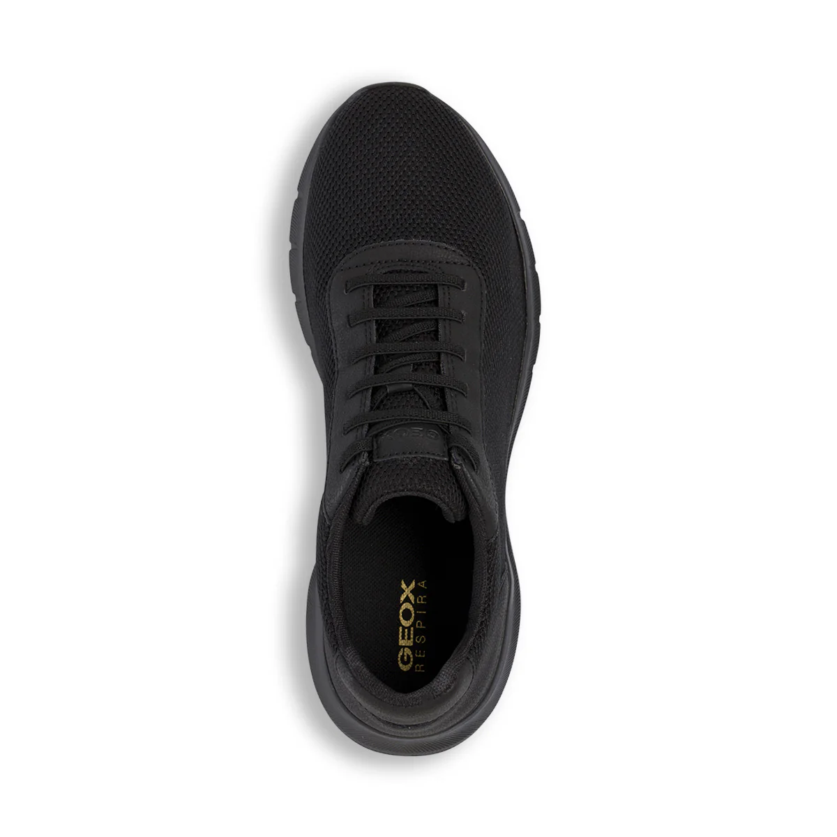 Sneakers traspiranti nere da uomo in tessuto mesh Geox Monreale - Image 5