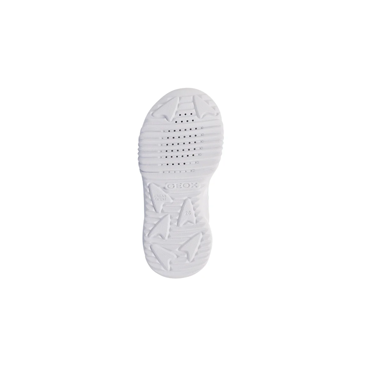 Sneakers traspiranti primi passi blu da bambino con luci nella suola Geox Assister - Image 4