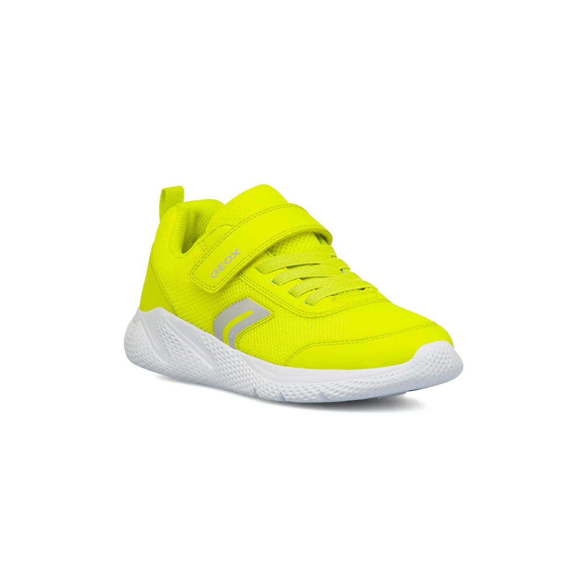Sneakers traspiranti verde fluo da bambino Geox Sprintye - Image 2