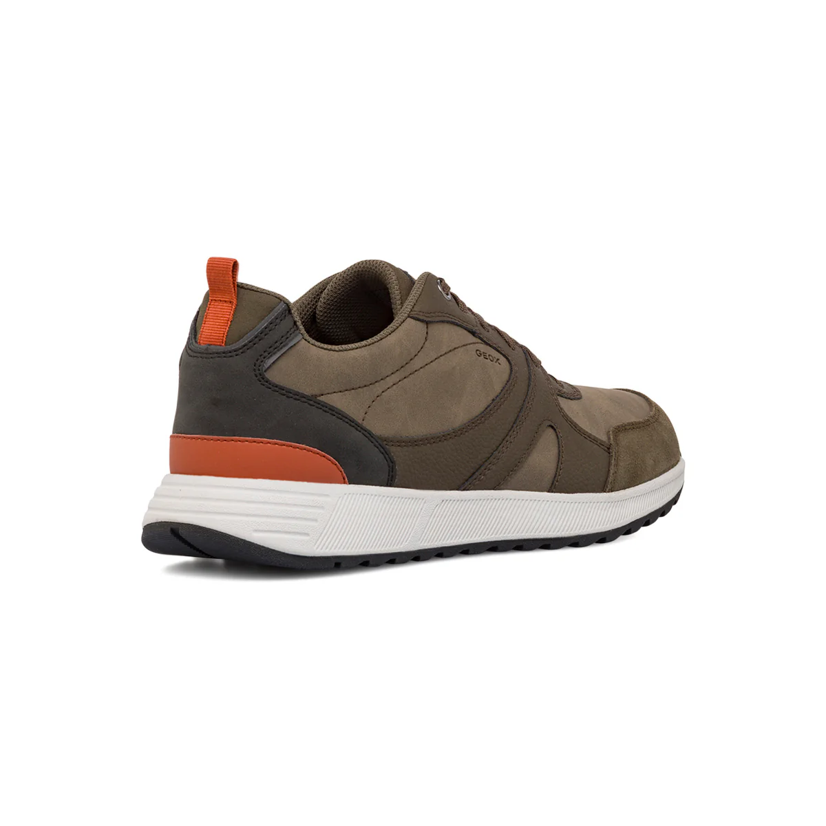 Sneakers traspiranti verde militare da uomo Geox - Image 3